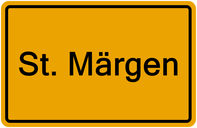 Handelsregisterauszug St. Märgen